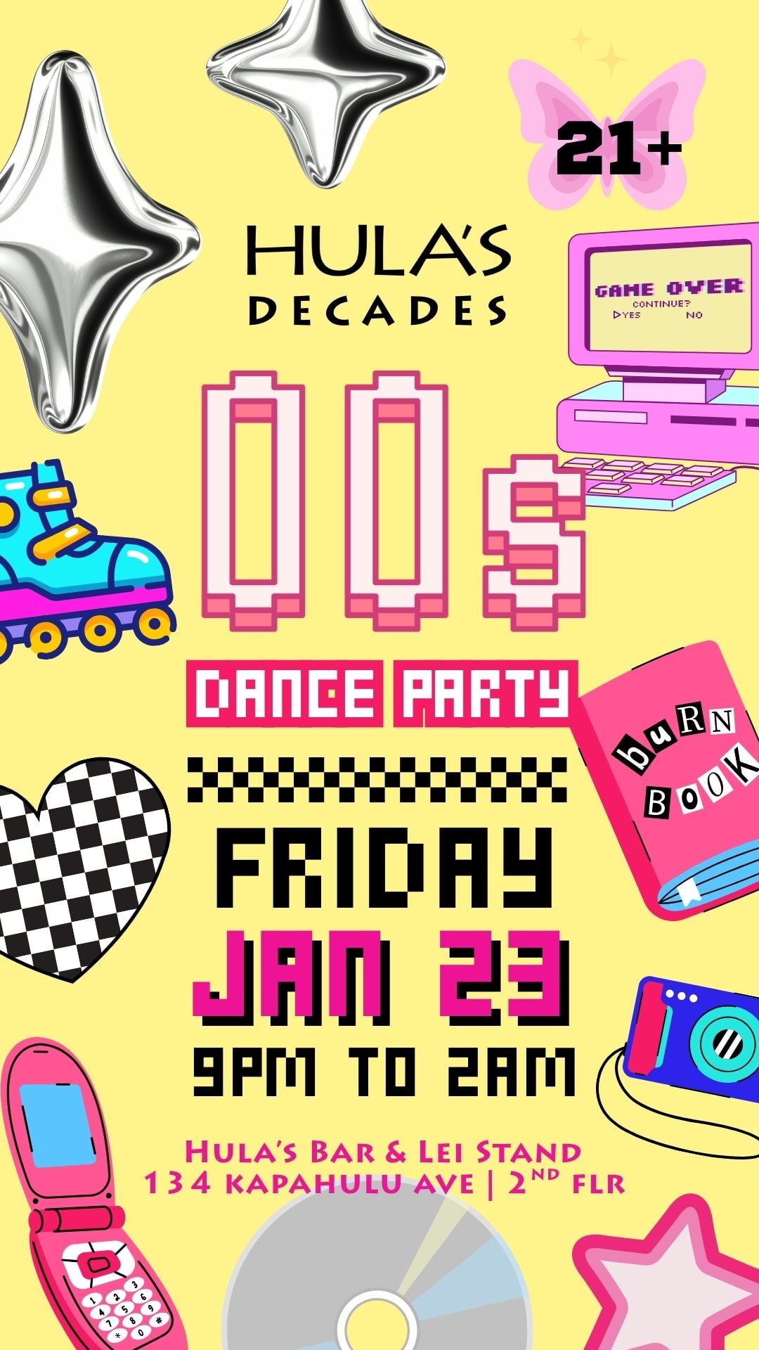 Decades: 00s! Flyer