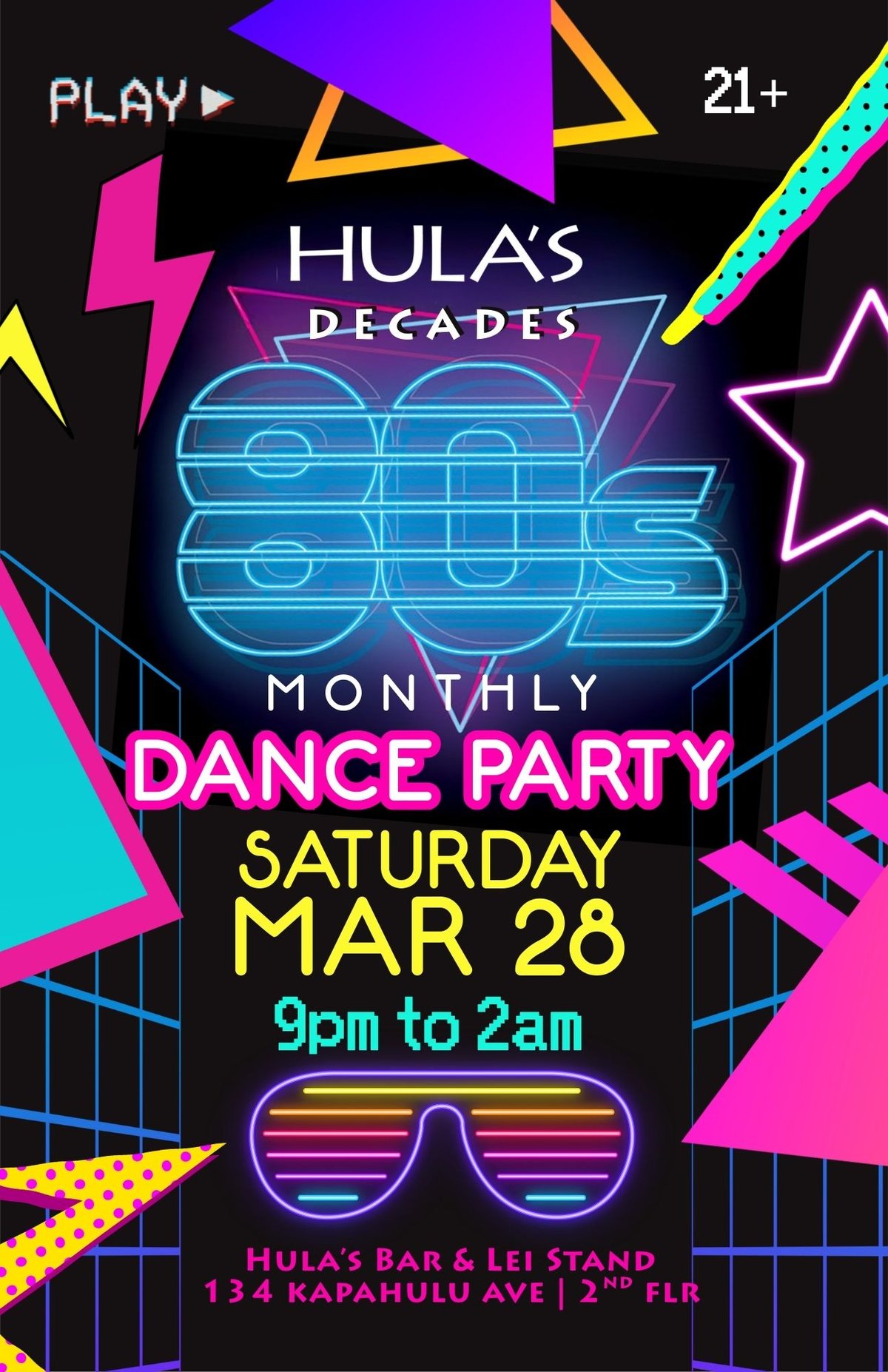 Decades: 80s Night