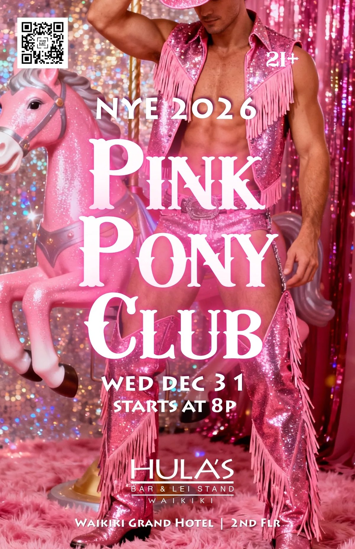 Pinky Pony NYE2
