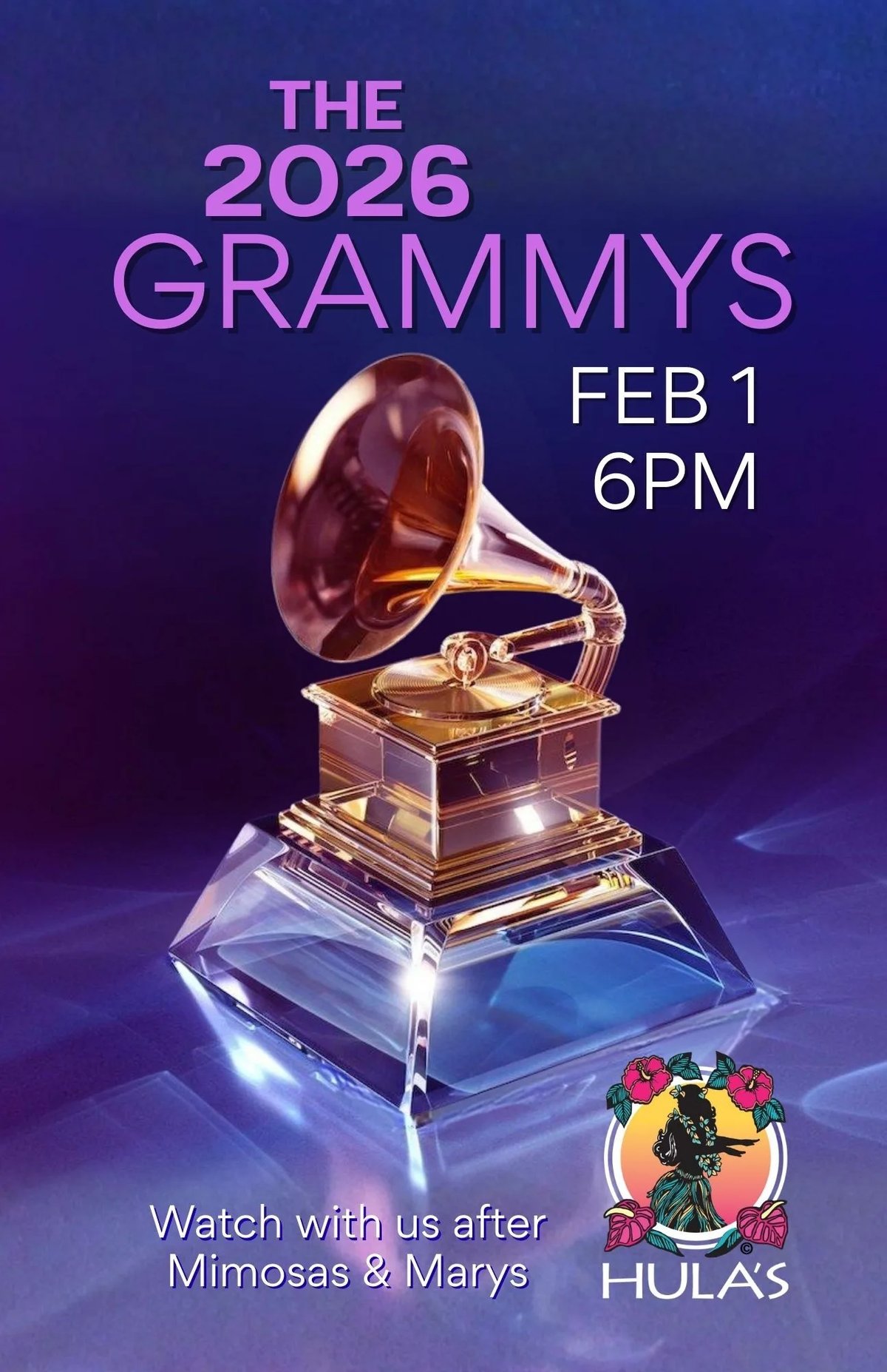 Grammys Viewing Party Flyer