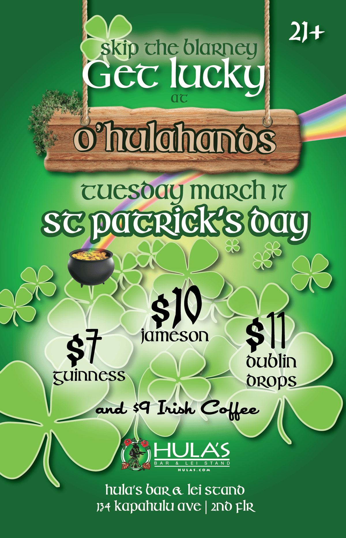 O'Hulahands St. Patrick's Day